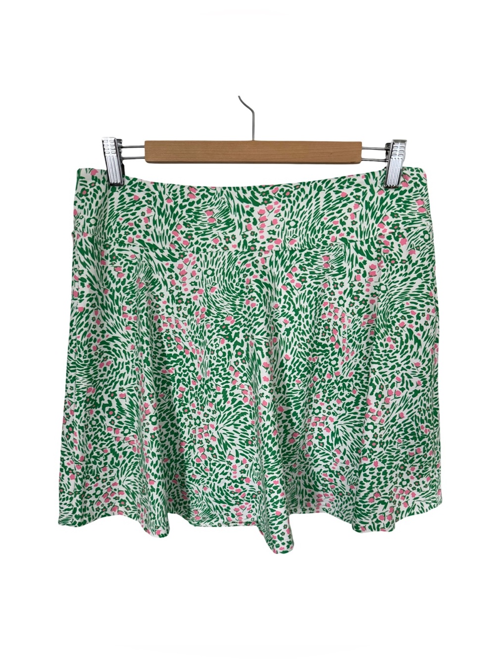 Rosa Clothing Floral Green and Pink Tennis Golf Active Skort NWT Size XL